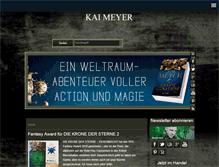 Tablet Screenshot of kai-meyer.de